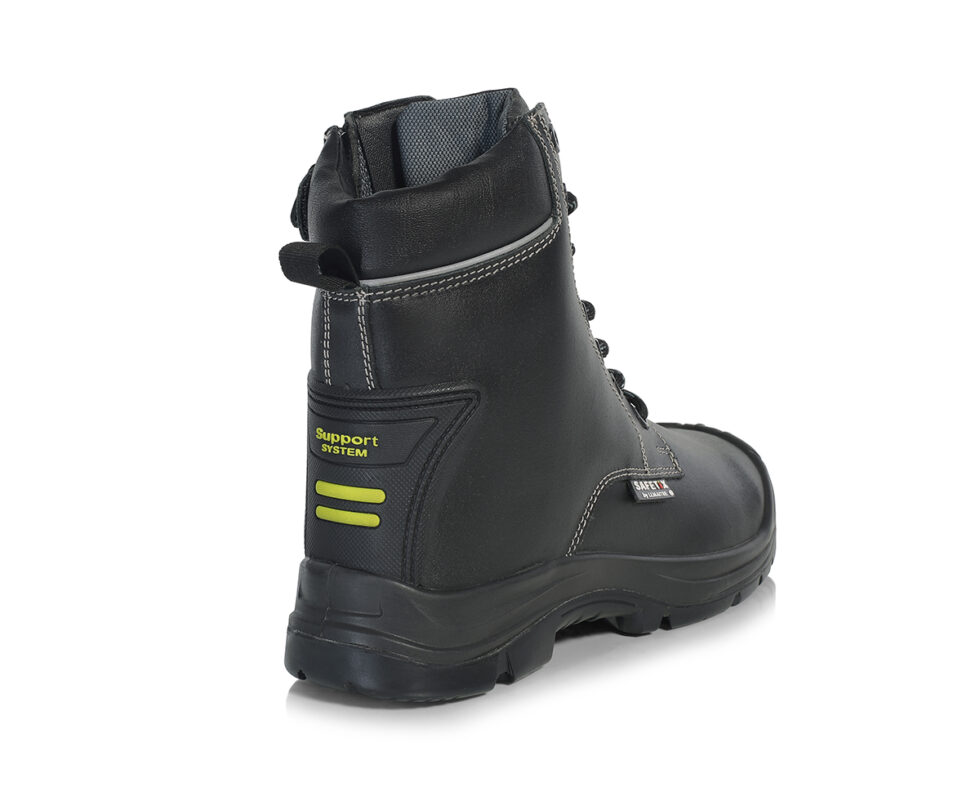 Columba PU/Rubber Combat Boot c/w Cap + Zip - Image 3